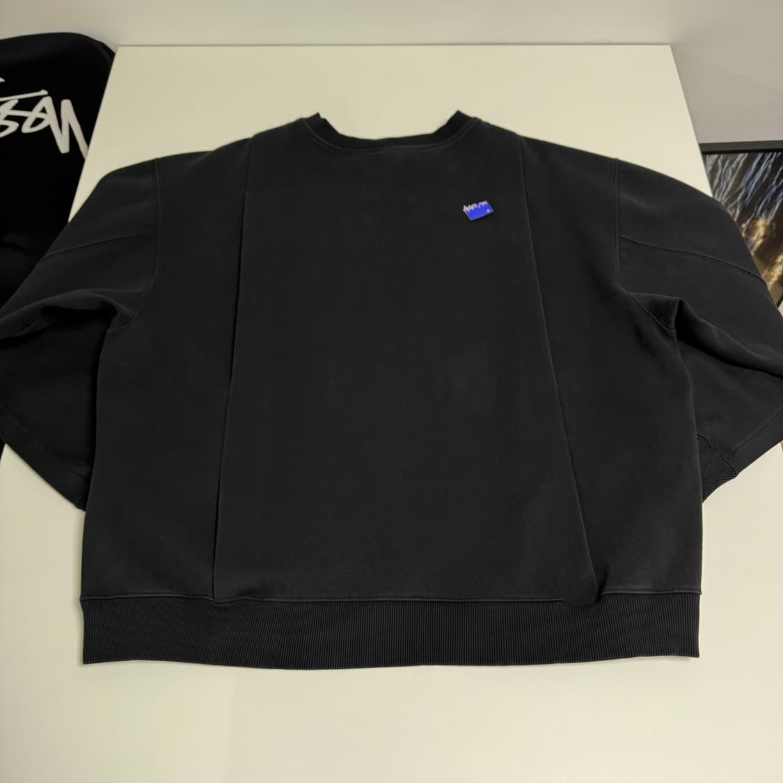 자라x아더에러 오버사이즈 스웨트셔츠 블랙 L-XL 상품이미지6