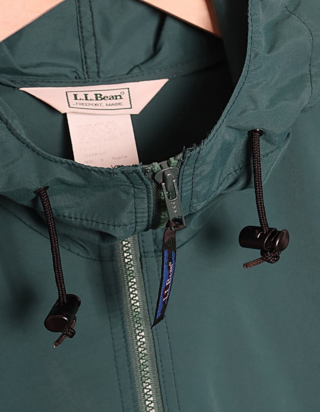  90's L.L.Bean Nylon Hooded Jacket 상품이미지3