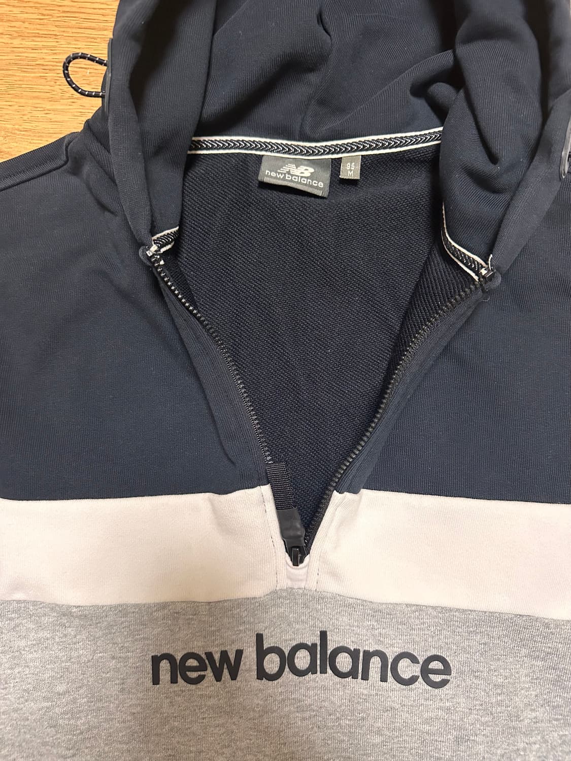 뉴발란스 아노락 후드티 상품이미지2