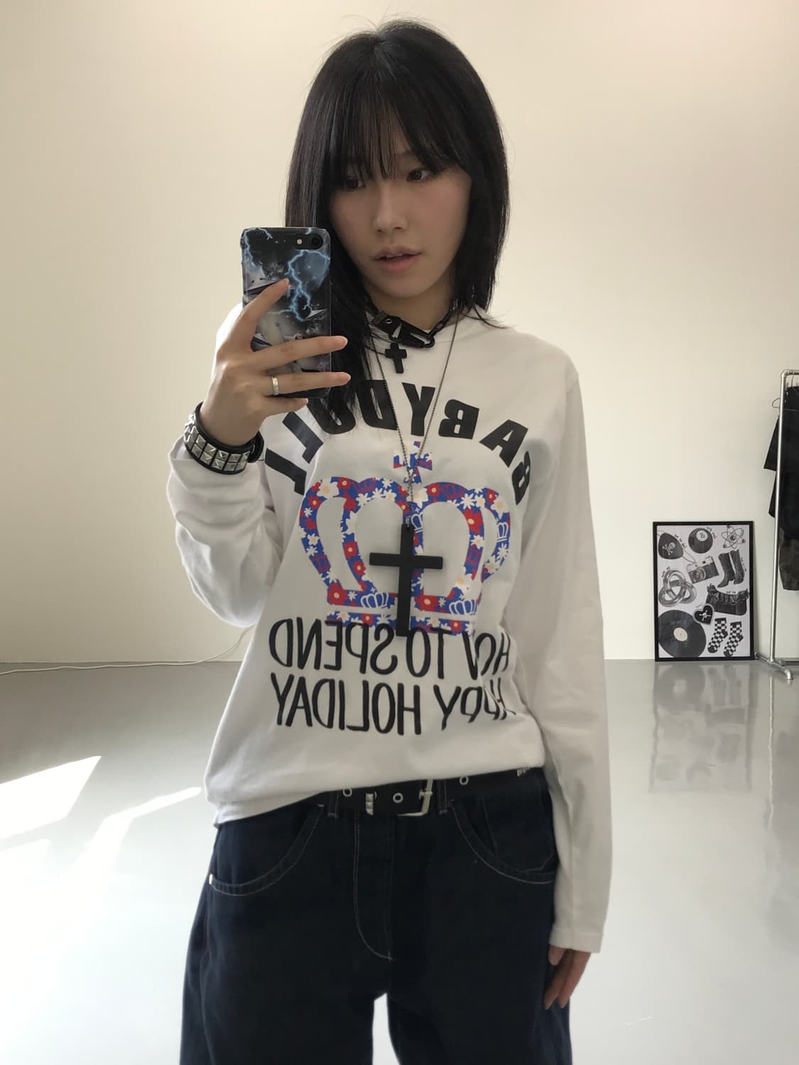 베이비돌 화이트 롱슬리브 상품이미지2