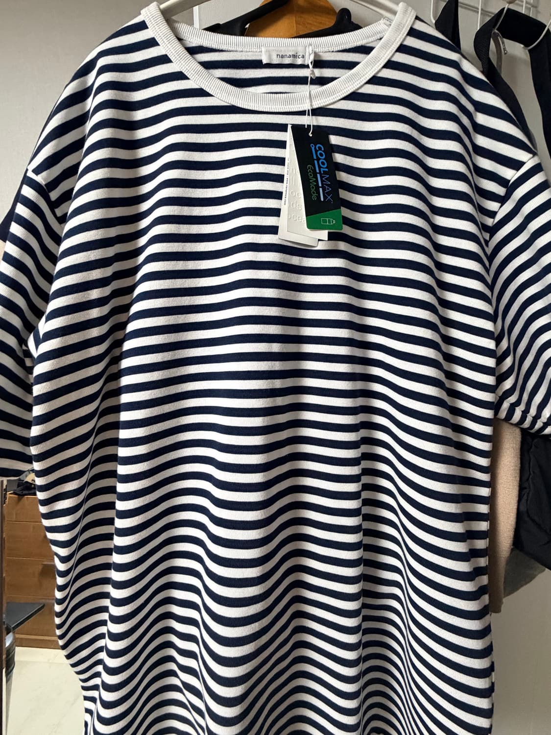 나나미카COOLMAX Stripe Jersey Tee 쿨맥스 티 상품이미지3