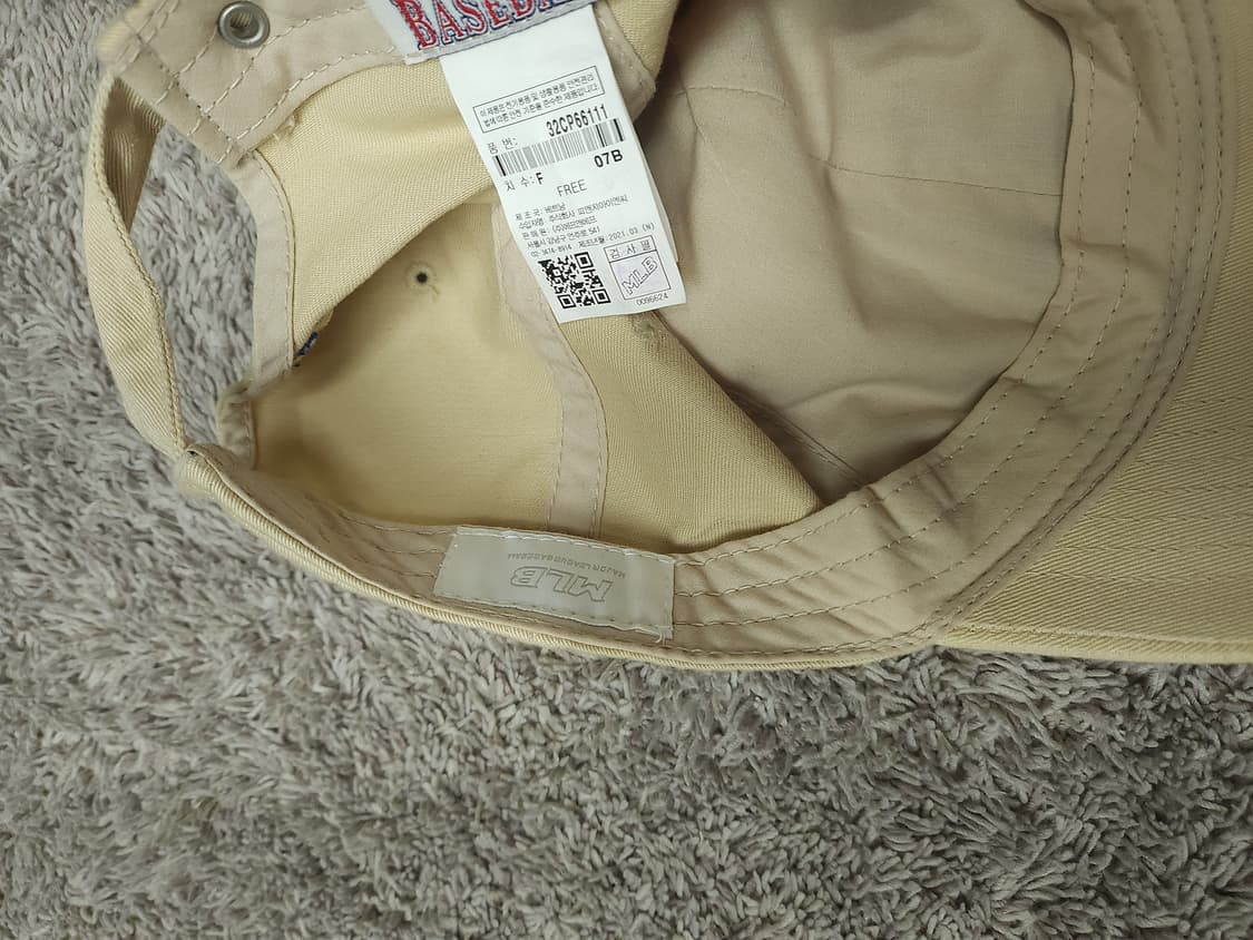 MLB LA 다저스 볼캡 베이지 모자 상품이미지8