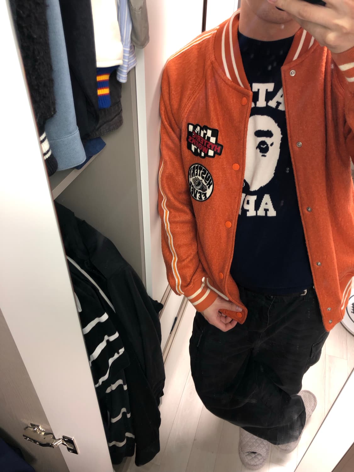 히스테릭글래머 바시티 상품이미지3