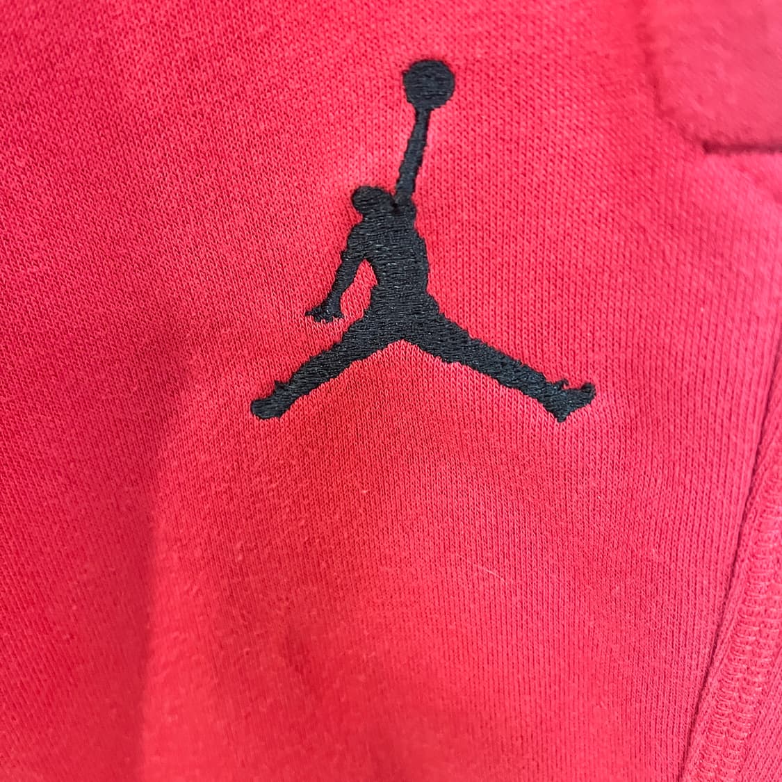 (M) 조던 트레이닝 면 트레이닝 레드 팬츠(기모O) 상품이미지2