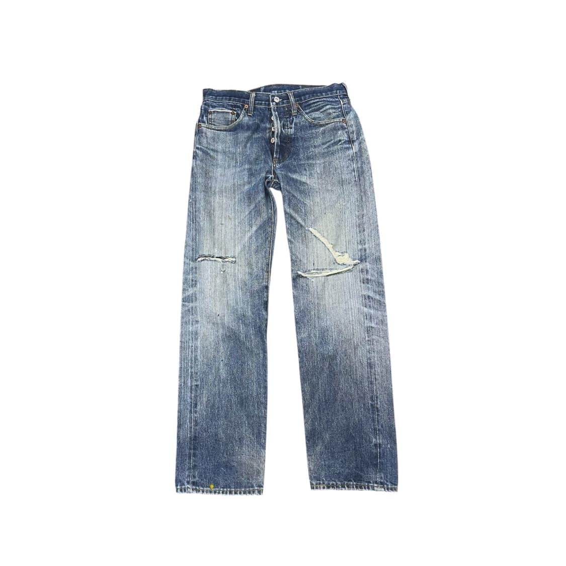 90s 리바이스 501XX 셀비지 찢청 데님팬츠 상품이미지2
