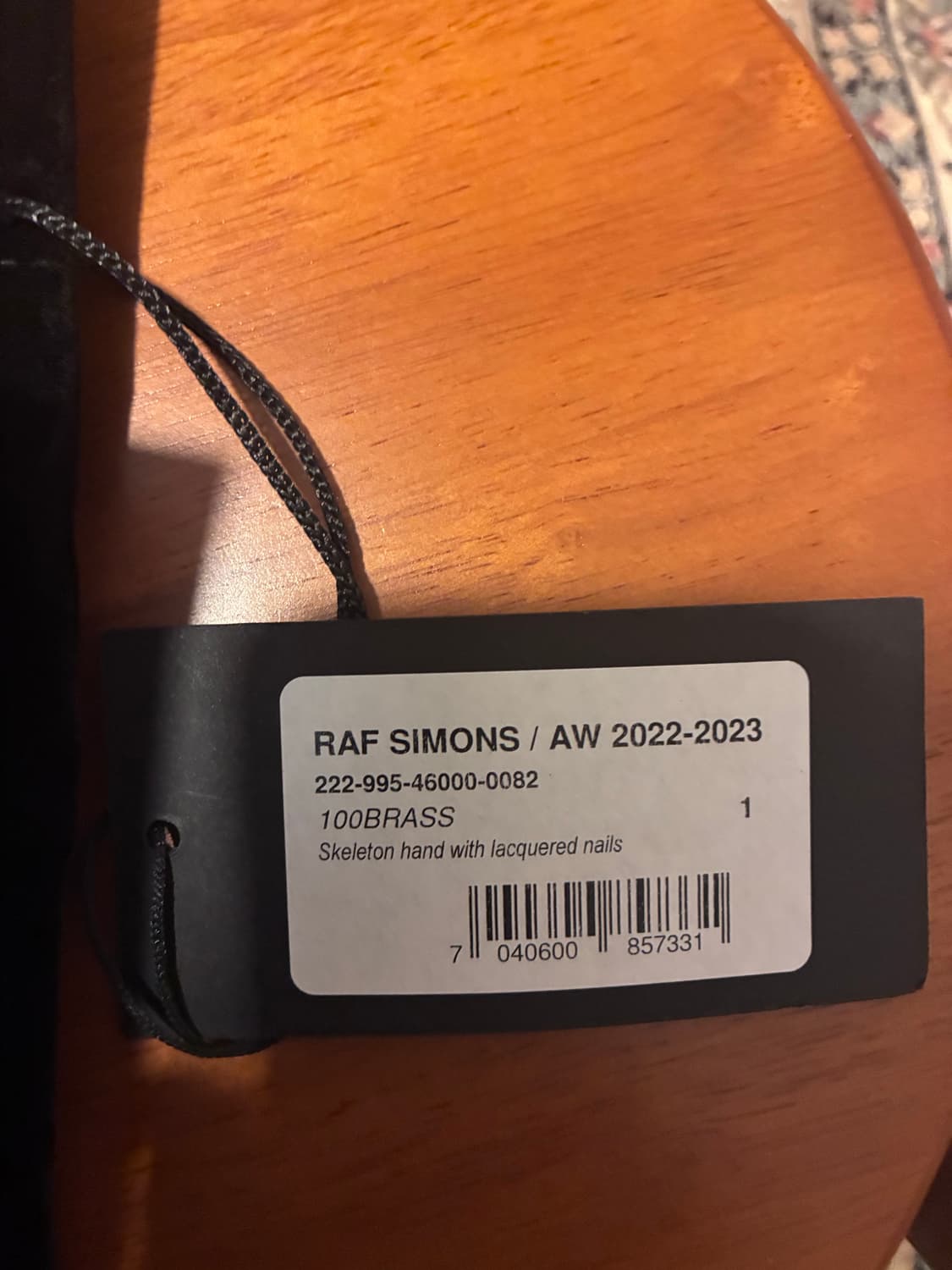 라프시몬스 스켈레톤 팔찌 판매 상품이미지5