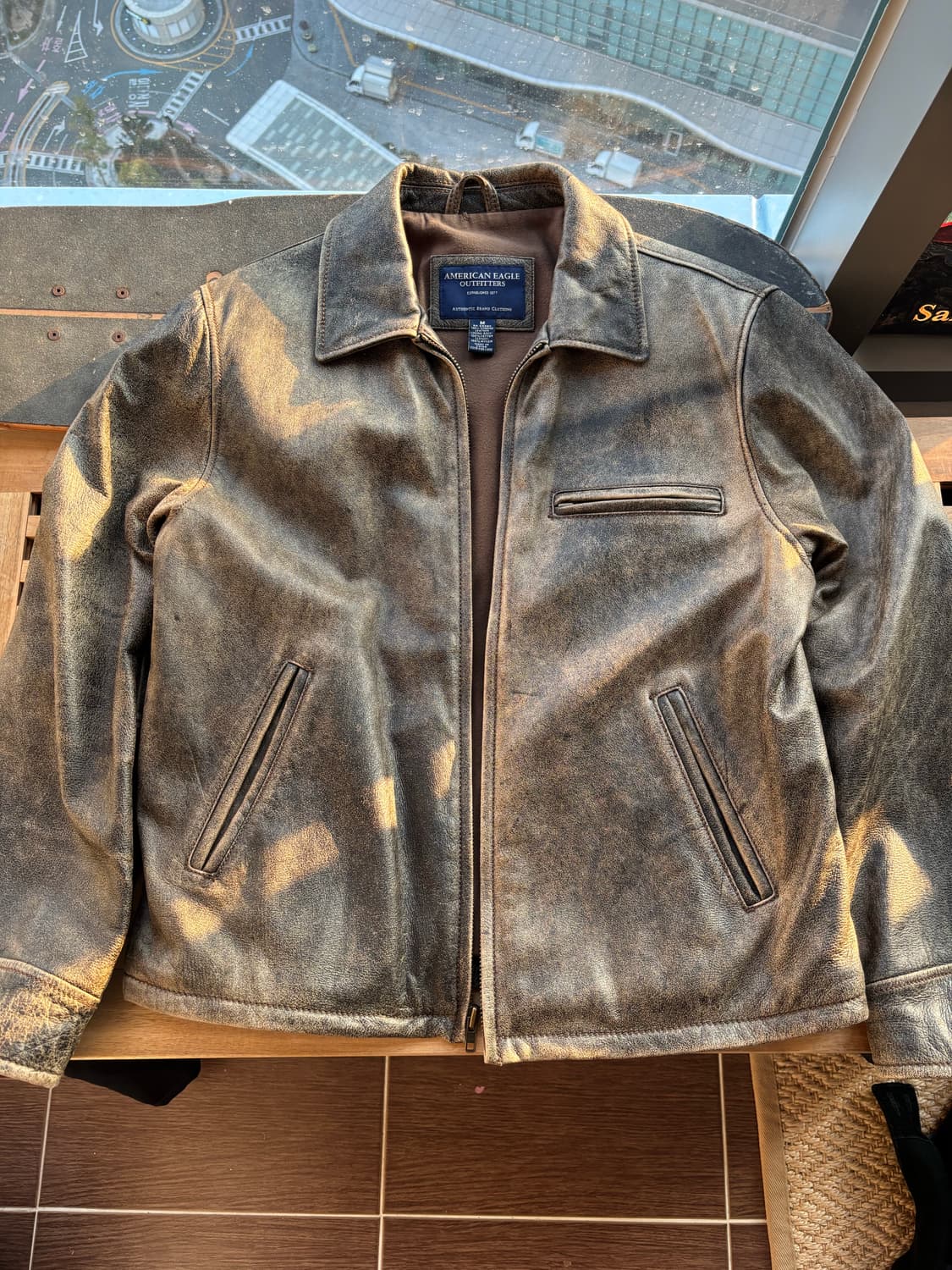 American eagle 아웃피터스 레더자켓  상품이미지1