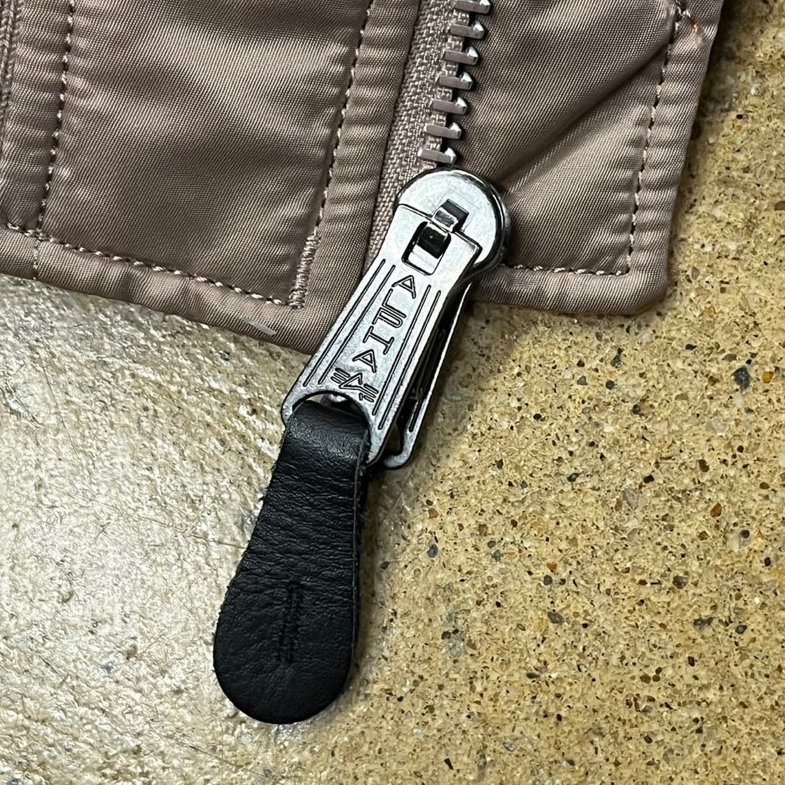 [정품/M] 알파인더스트리 MA-1 봄버 자켓 브라운 오렌지 b14 상품이미지9