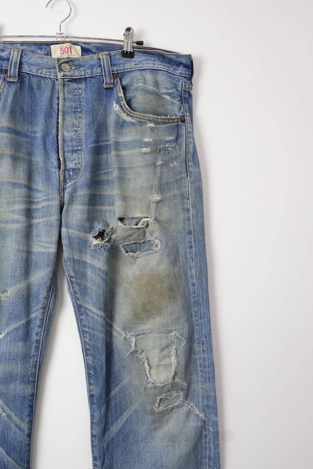 Levis 501 Distressed Denim Pants 상품이미지10