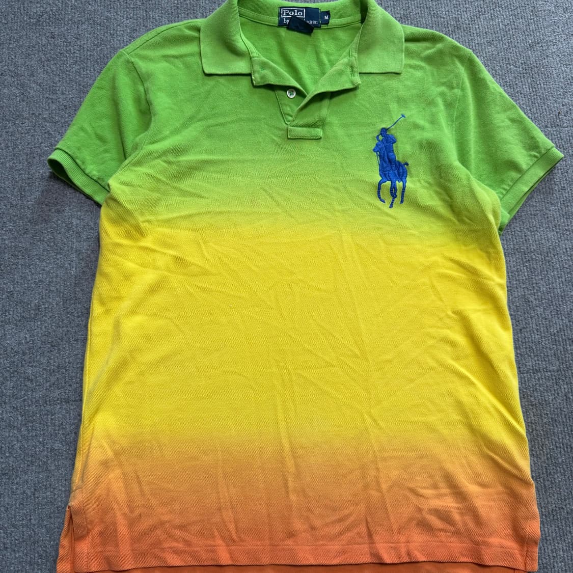 폴로 랄프로렌 빅포니 그라데이션 카라티 M 상품이미지2