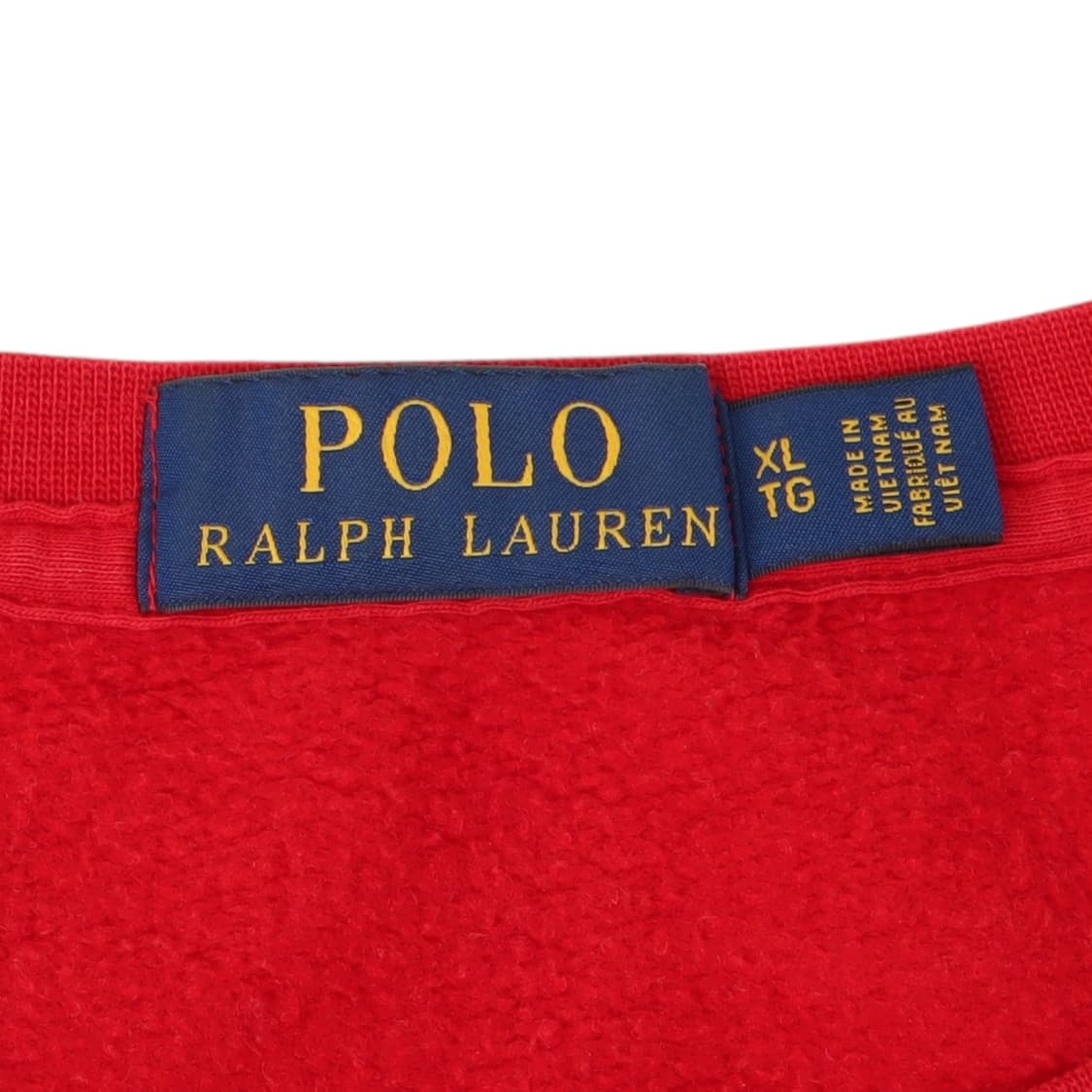 폴로 랄프로렌 레드 크루넥 스웻셔츠 상품이미지8