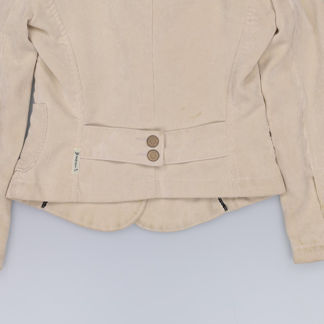[EU 38] 아르마니 진 여성 코듀로이 숏자켓 0116H1 상품이미지3