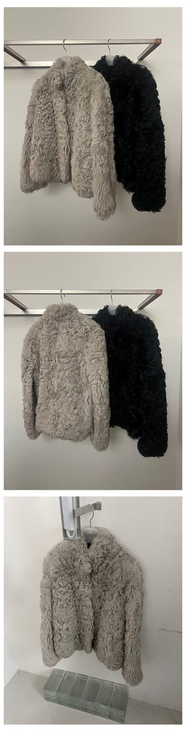 마크들리 런던플랏 리얼 양털 토스카나 퍼 자켓 (쿨거래 네고) 상품이미지3