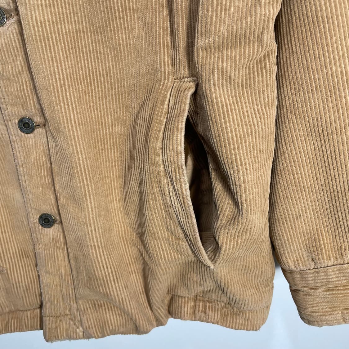 빈티지 갭 코듀로이 셰르파 자켓 실측 105 상품이미지6