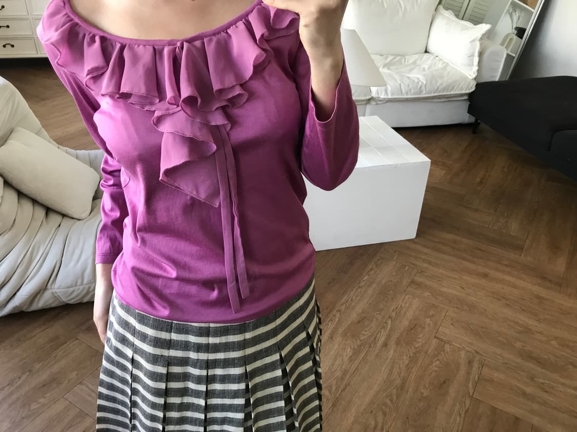 vintage ruffle t-shirts 상품이미지7