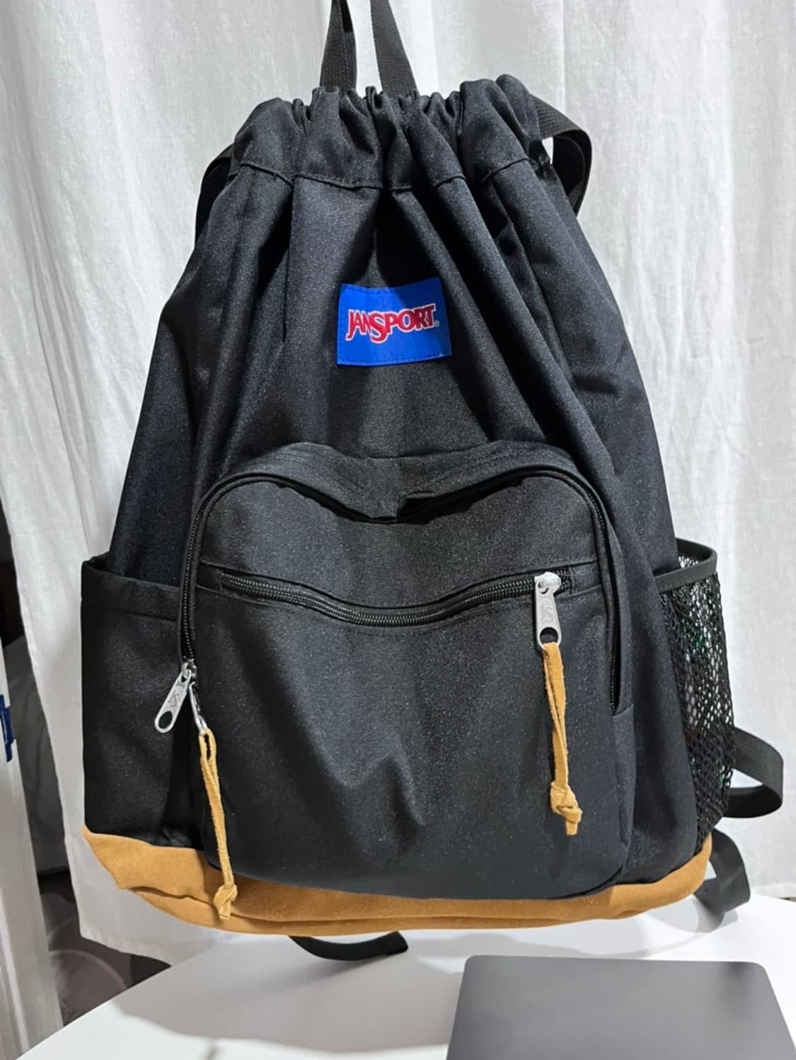 잔스포츠 x 빔즈 비스포크 백 블랙 상품이미지1