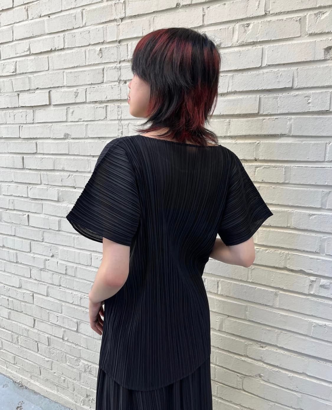 Issey Miyake 이세이미야케 플리츠 탑 판매해요 ! 상품이미지4