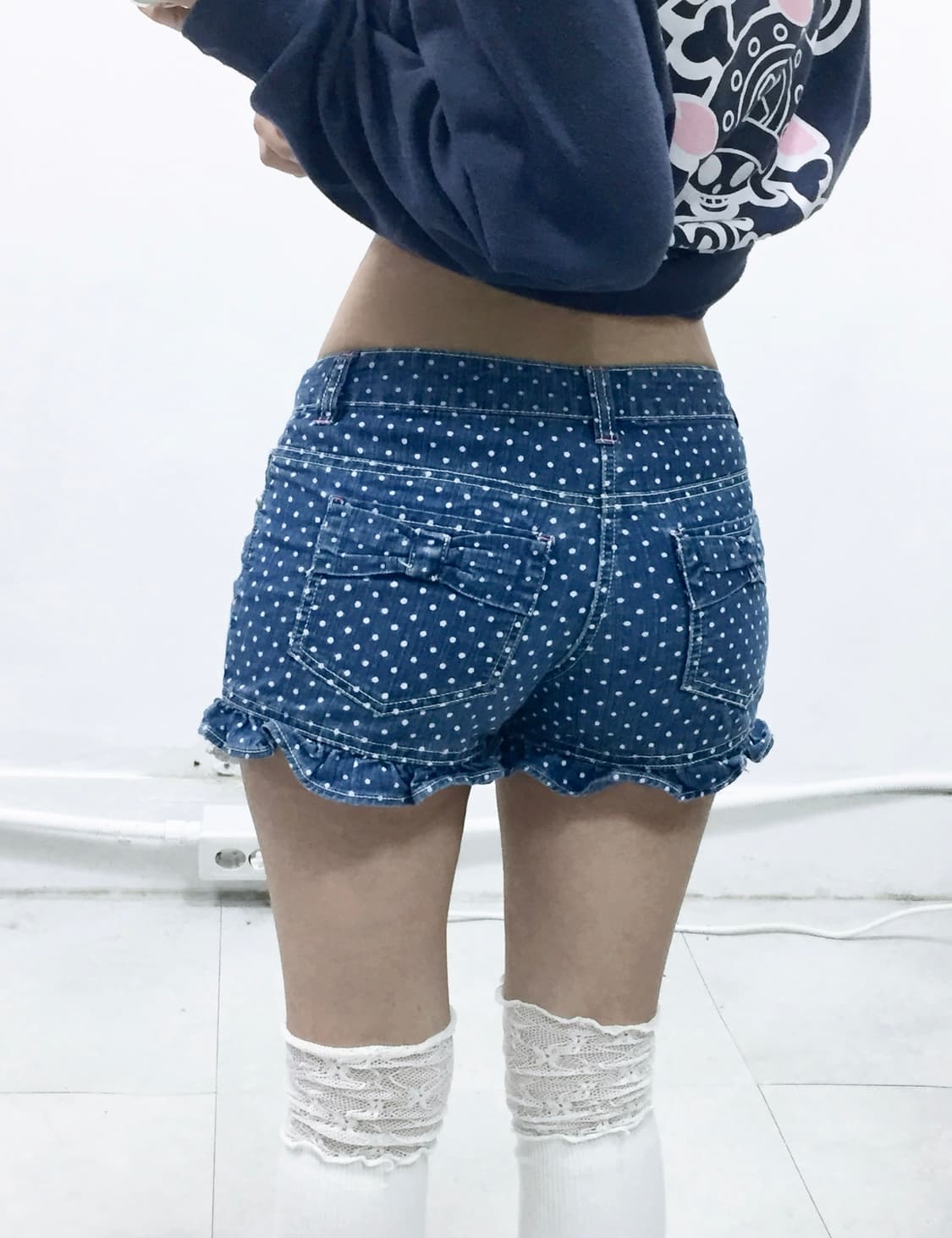 [ONE PIECE] 코디셋 ! 원피스 쵸파 도트 후디 코디셋 상품이미지4