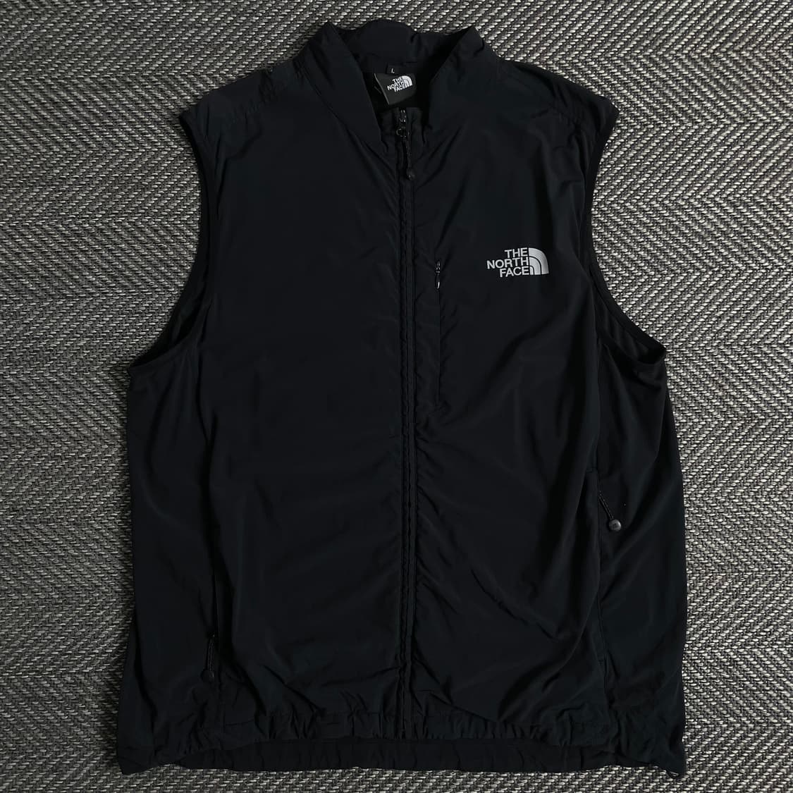노스페이스 올드스쿨 블랙 나일론 후드 베스트 y 2994 상품이미지1