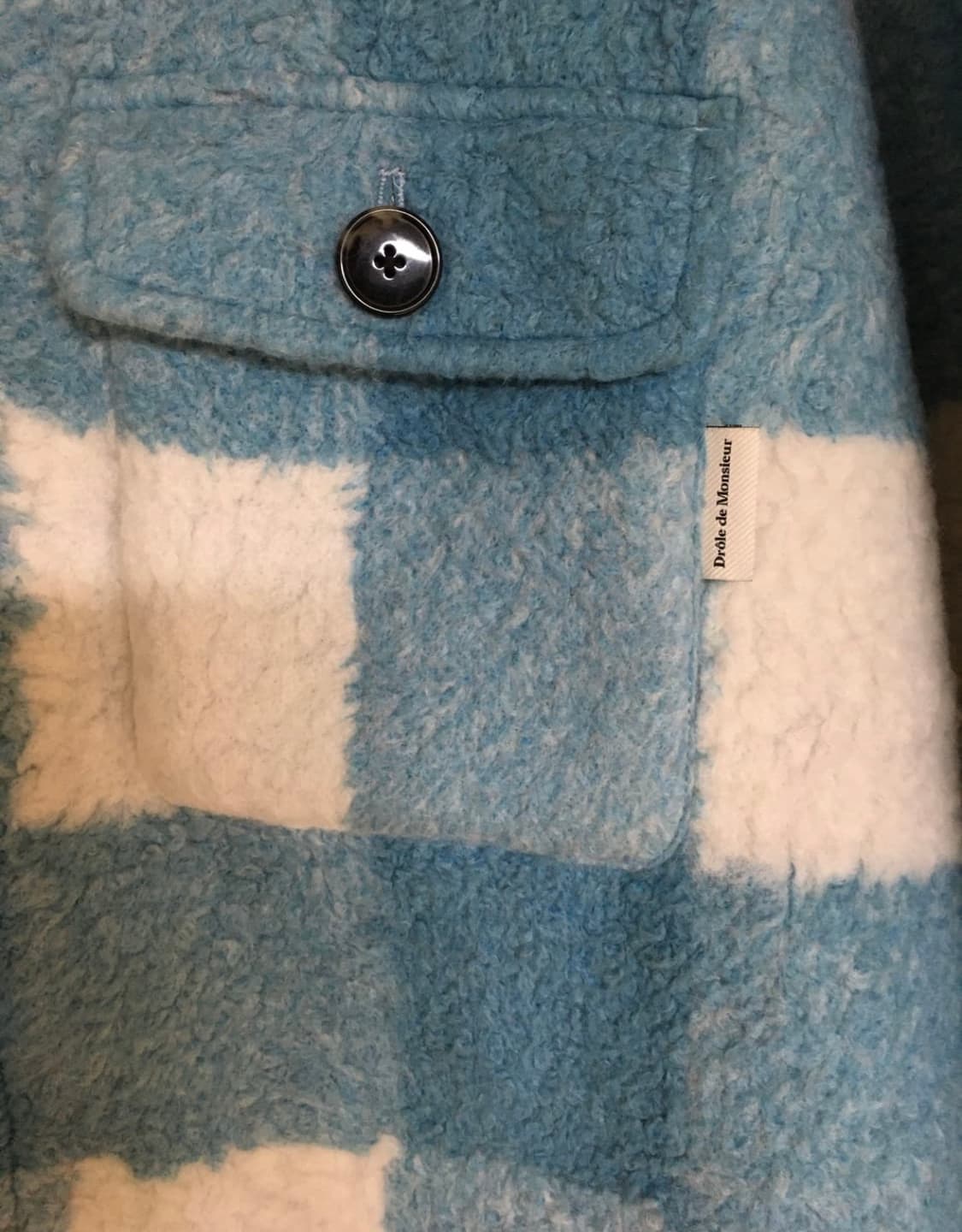 드롤드무슈 체크 자켓 상품이미지4