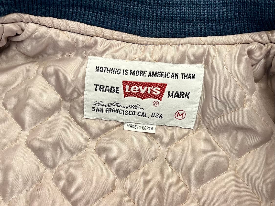 [95~100] 리바이스 90s 빈티지 바시티자켓 M 상품이미지6