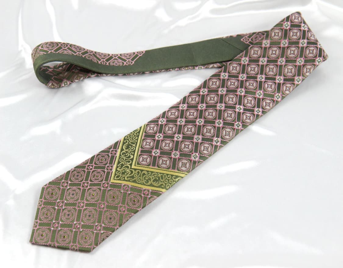 니나리치 8.5cm A+등급 큐빅 남자 명품 넥타이 상품이미지2