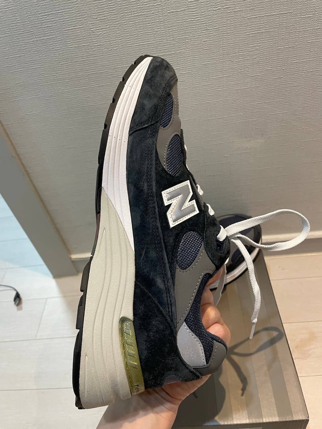 뉴발란스 992 네이비 295사이즈 상품이미지5