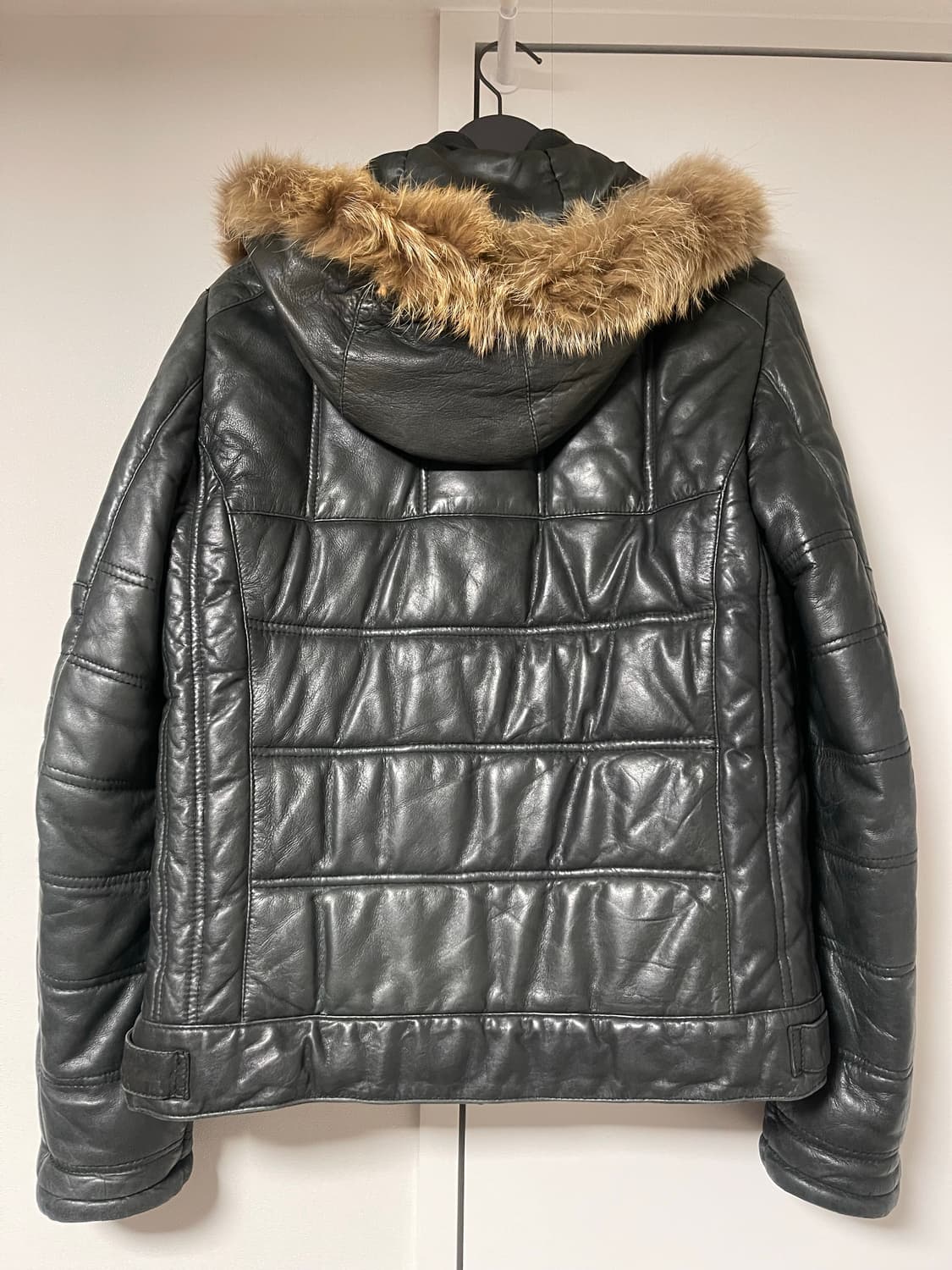 KORINTAGE 가죽 패딩 자켓 L 상품이미지2