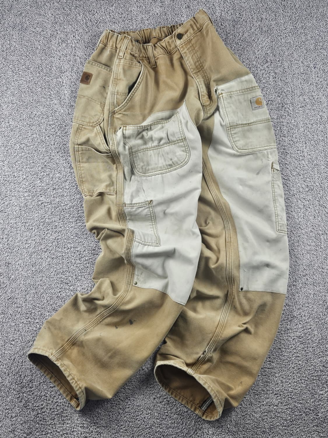 칼하트 밴딩 더블니 커스텀 카펜터 워크 팬츠 (38X34) / 10613 상품이미지1