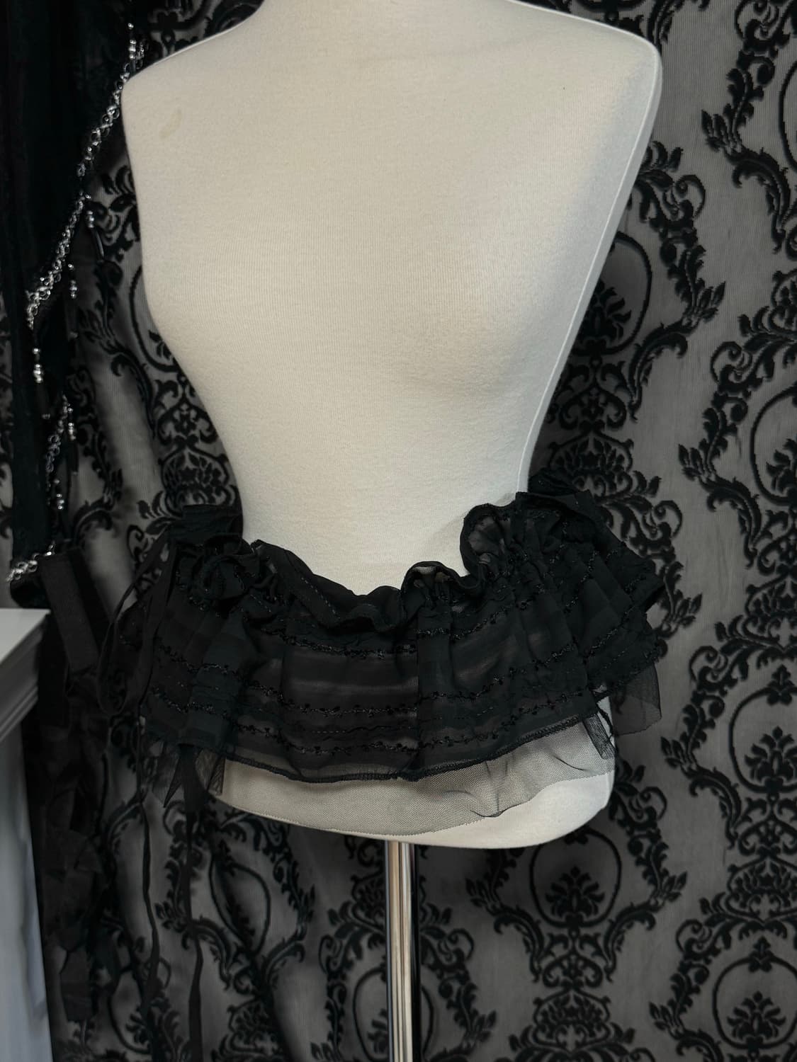 레이스 레이어드 캉캉 벨트 상품이미지4