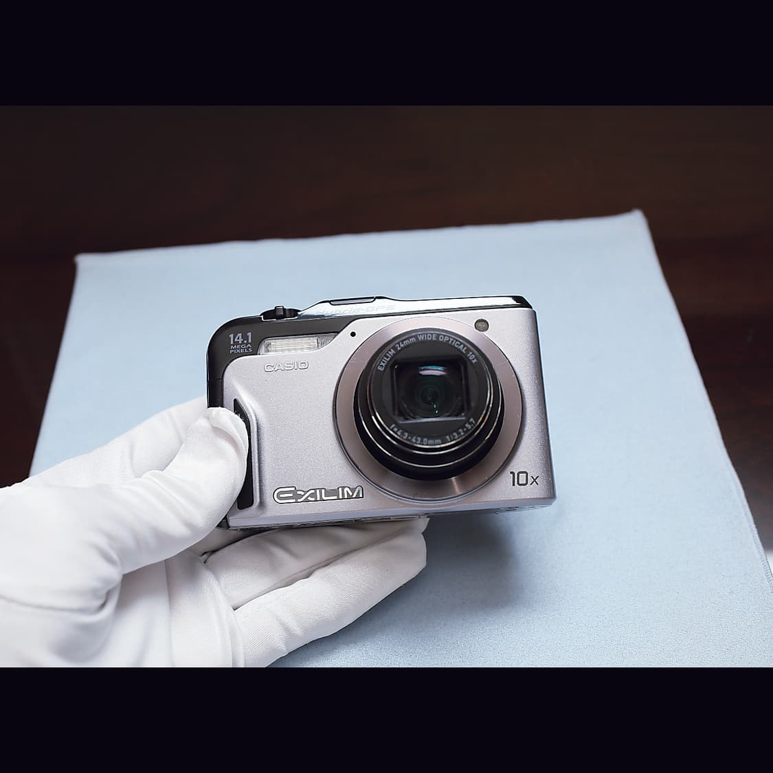 레어<준민트급> 카시오 엑슬림 H20g (H15) 실버 빈티지 디카 상품이미지2
