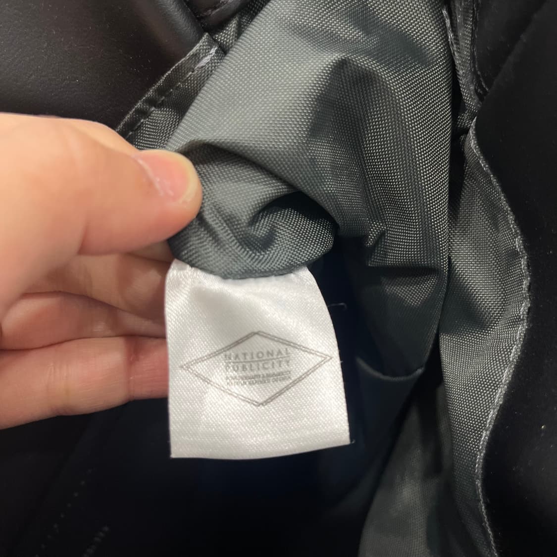 NATIONAL PUBLICITY 블랙 토트백 숄더백 상품이미지5