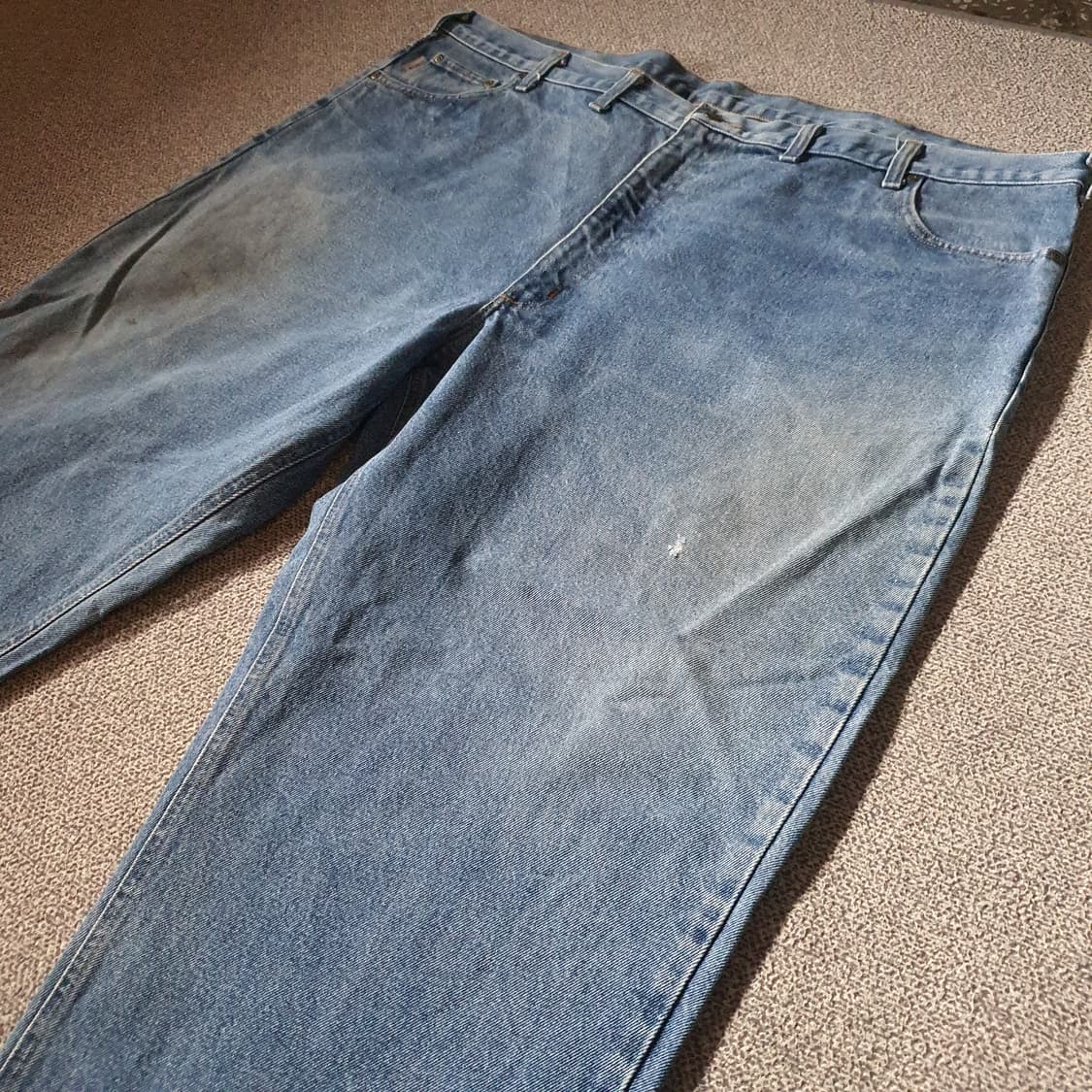 빅사이즈 칼하트 빈티지 데님 팬츠 No.43 상품이미지2