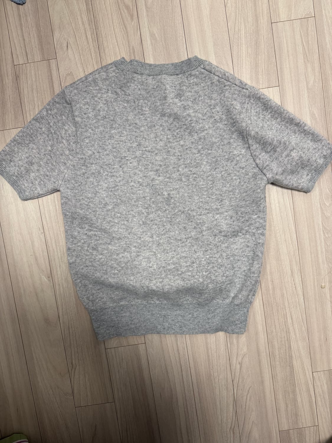 론론 리본 반팔 니트 상품이미지5