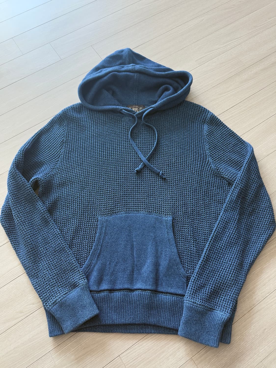 rrl 더블알엘 와플 니트 후드 xl 레어 상품이미지1