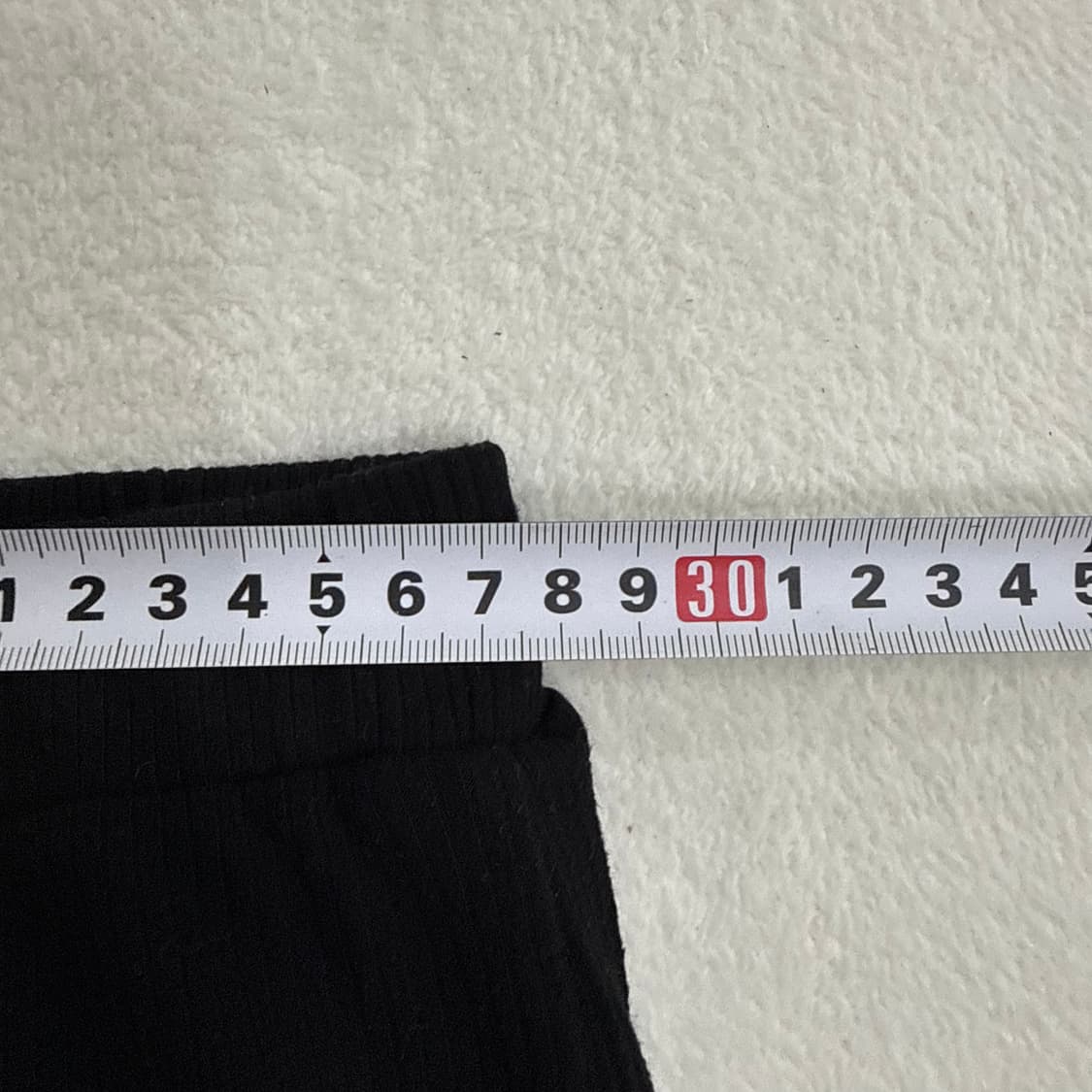 실측확인 에코 퍼 미니 스커트 0330T 상품이미지4