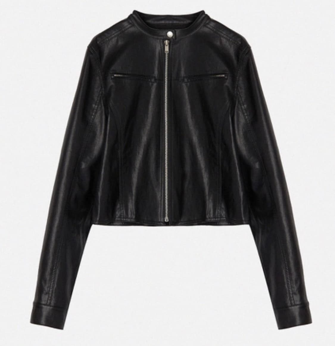 Le 르 / 페이크레더 바이크자켓 상품이미지3