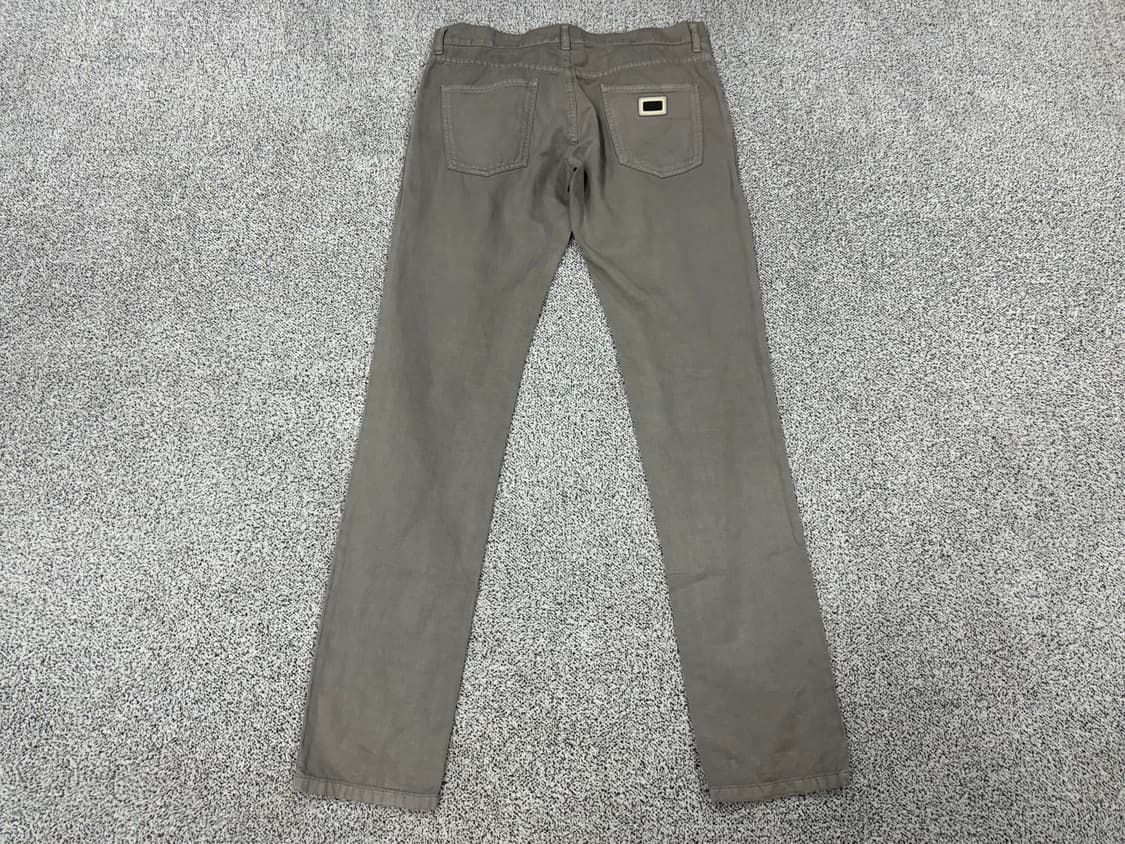 돌체엔가바나 플레이트 면바지 상품이미지2