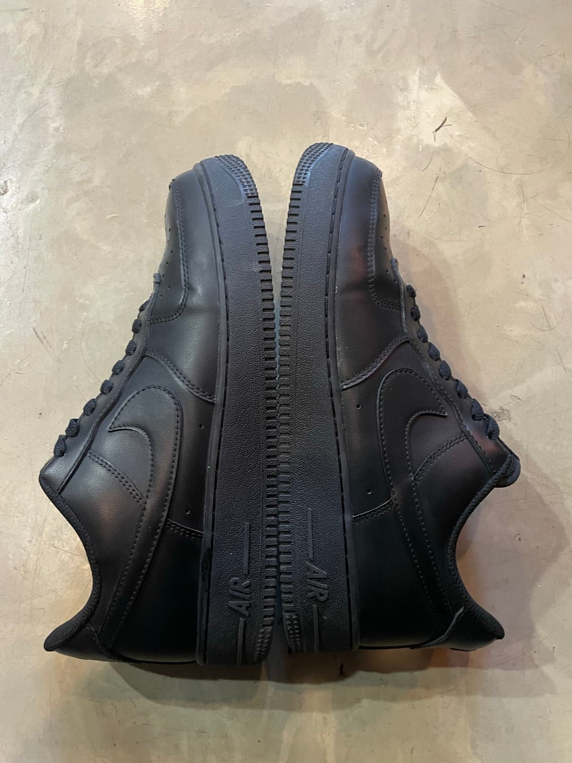 나이키 에어포스1 블랙 280 상품이미지4