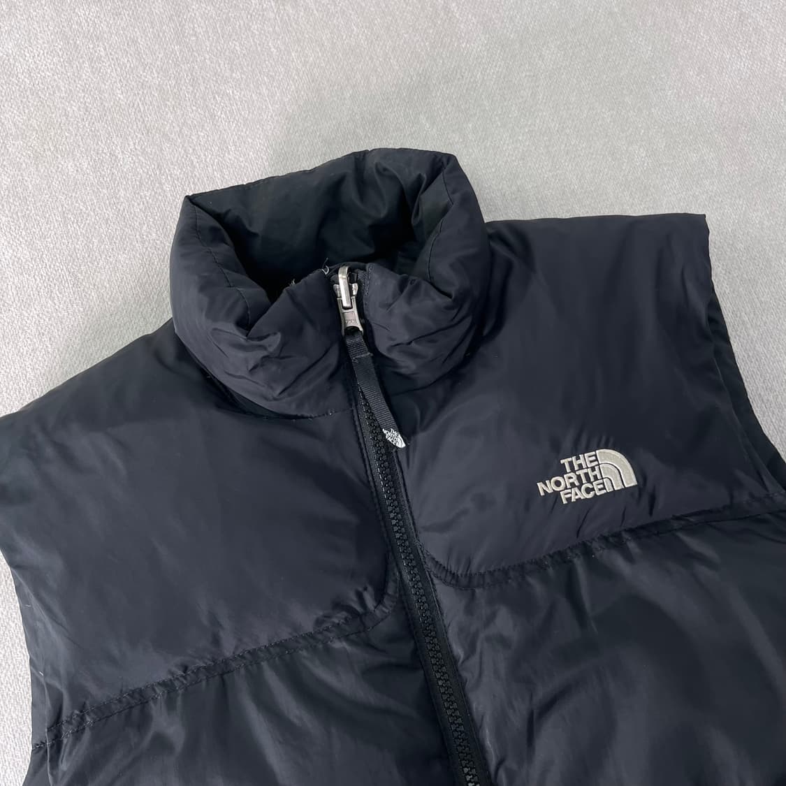 95 노스페이스 600 센터로고 구스 조끼 패딩 상품이미지3