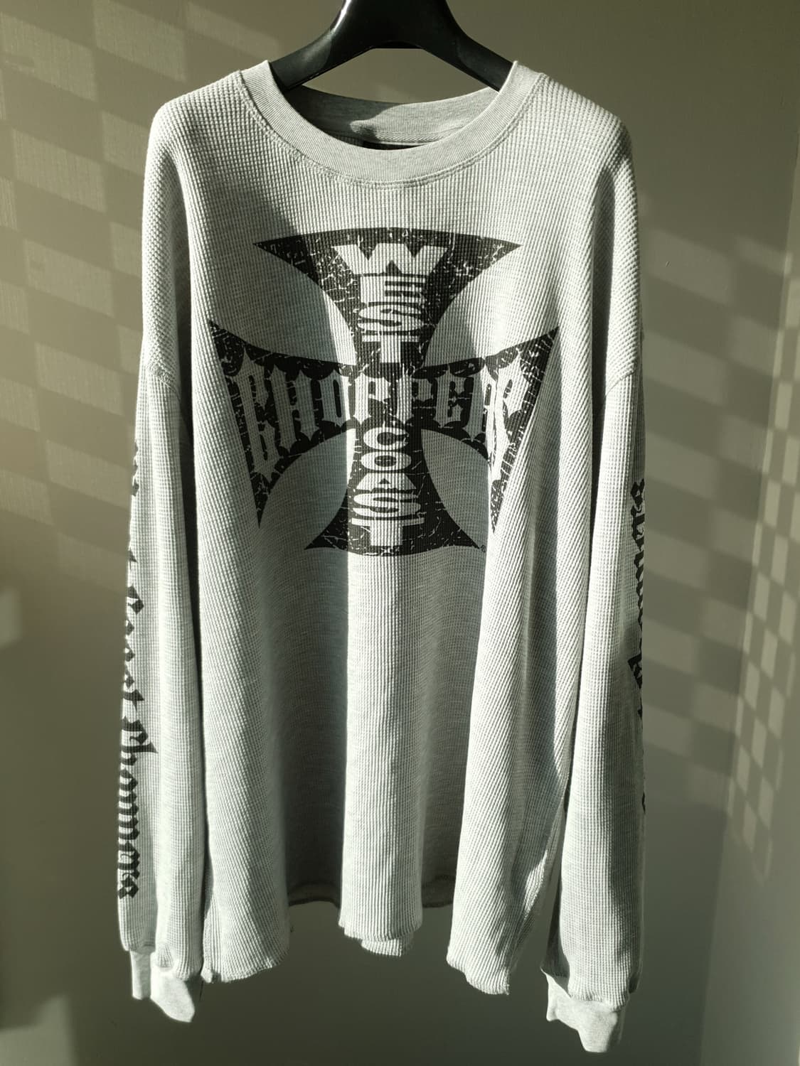 90s, 00s West Coast Choppers thermal tee 상품이미지2