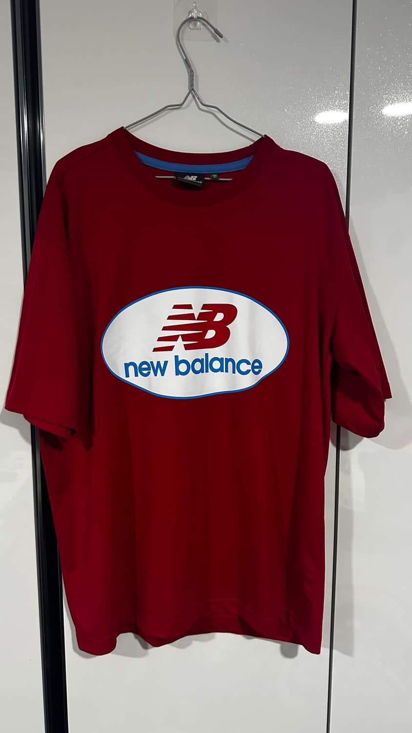 뉴발란스 로고 반팔 티셔츠 L 상품이미지1