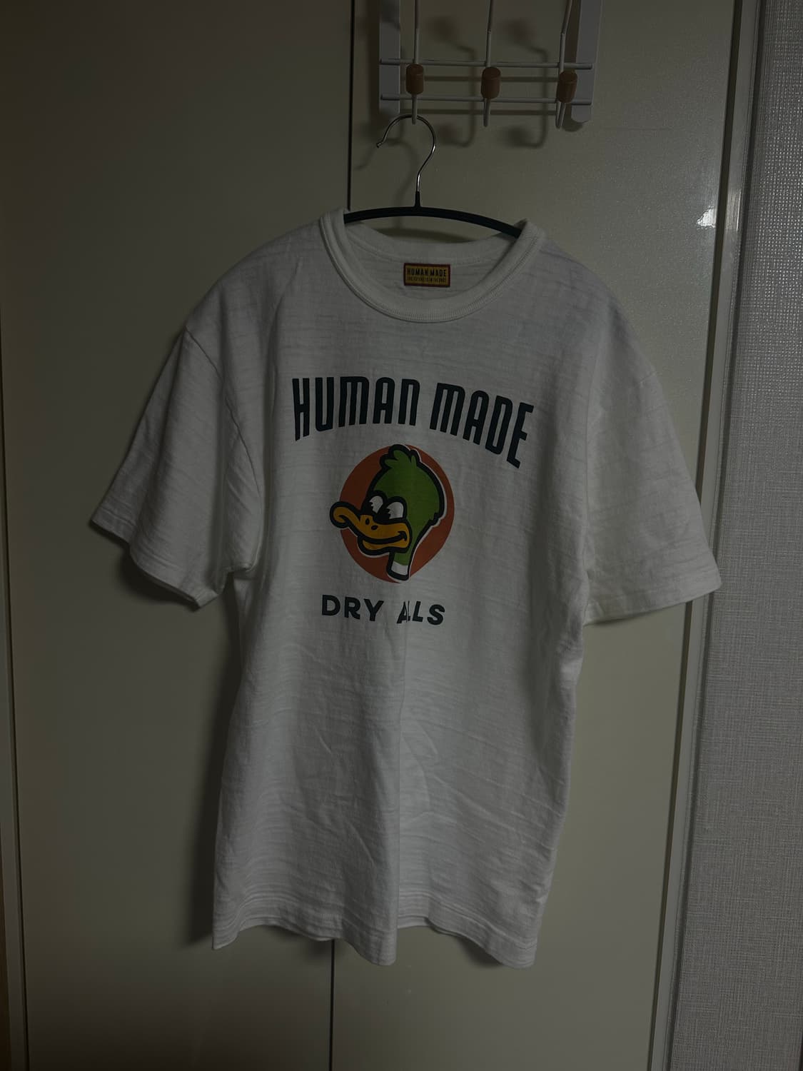 휴먼메이드 HUMAN MADE Duck Dry Alls 티셔츠 화이트 M 상품이미지1