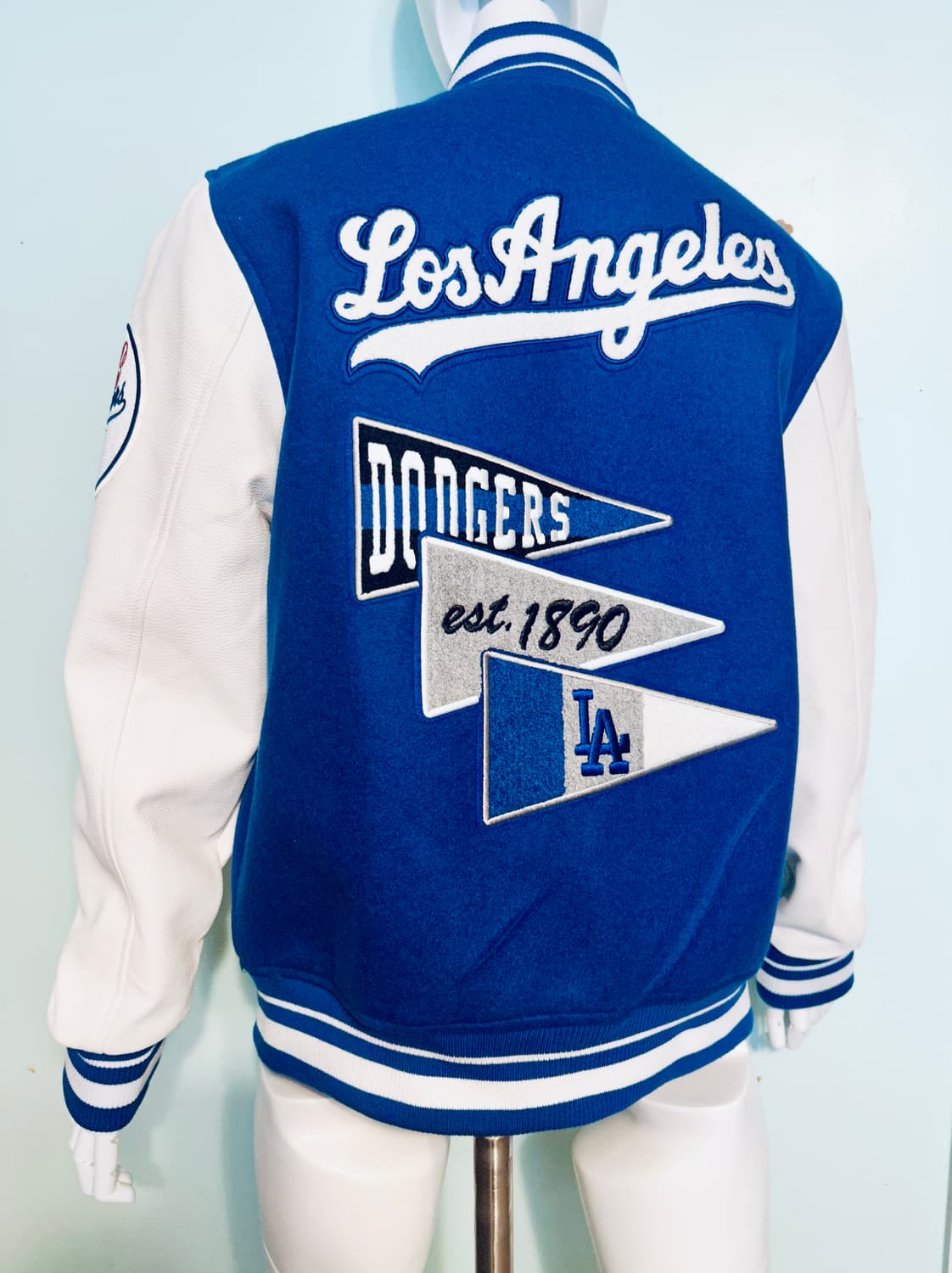 신품 la dodgers 엘에이 다저스 바시티 자켓 팝니다 상품이미지7