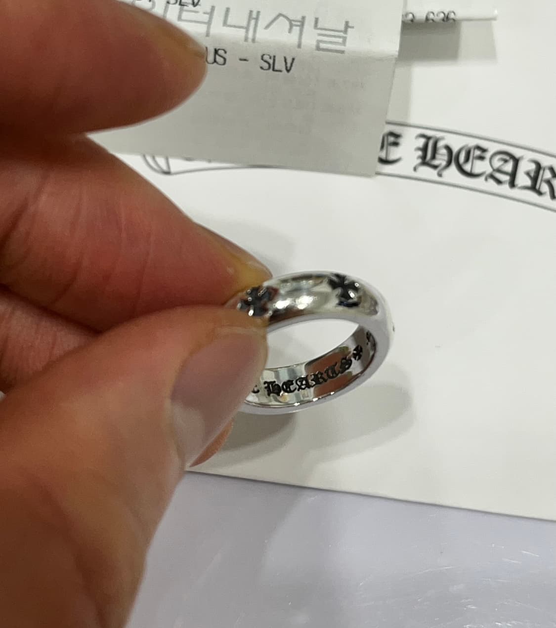 크롬하츠 네거티브 플러스링 상품이미지3