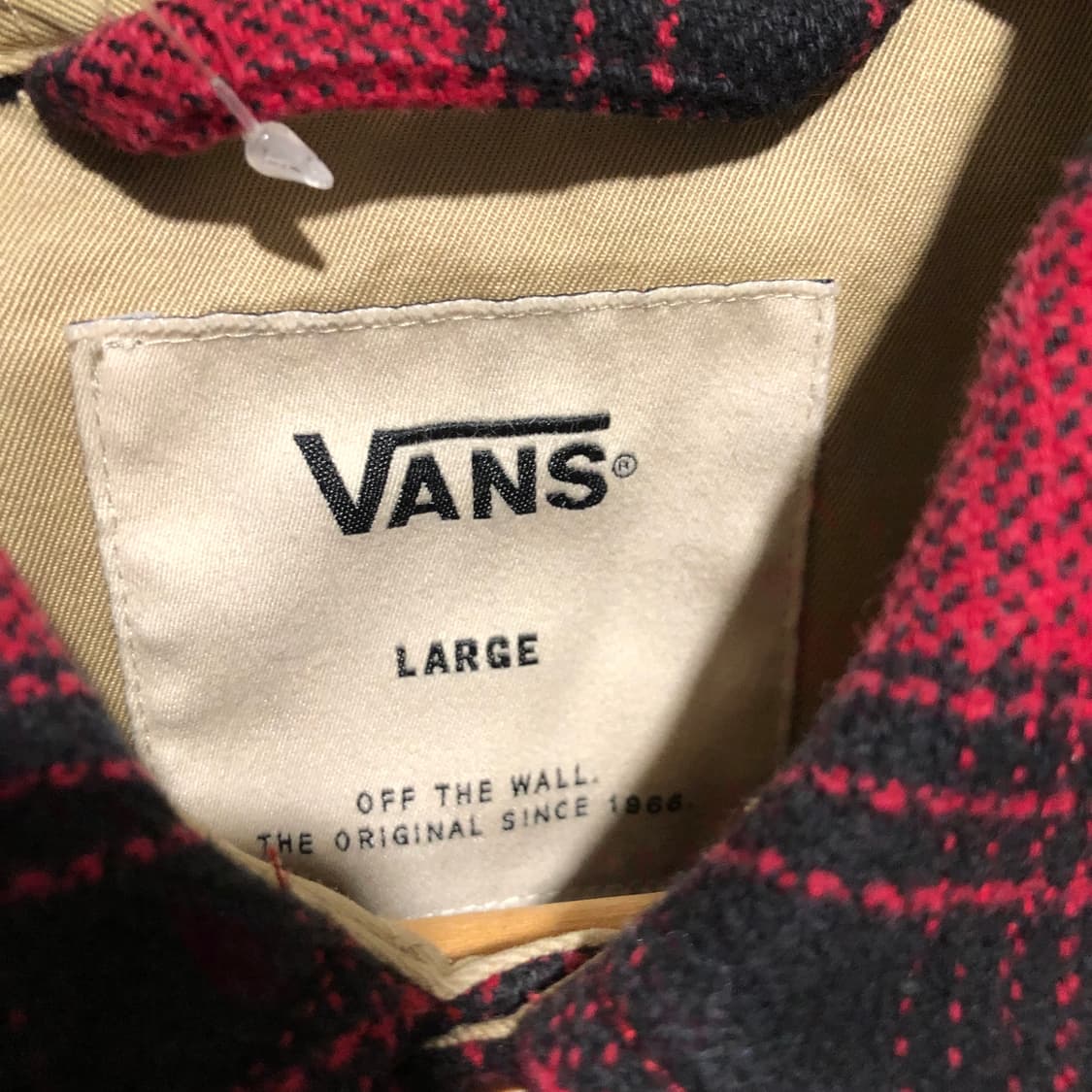 반스 체크 자켓 상품이미지5