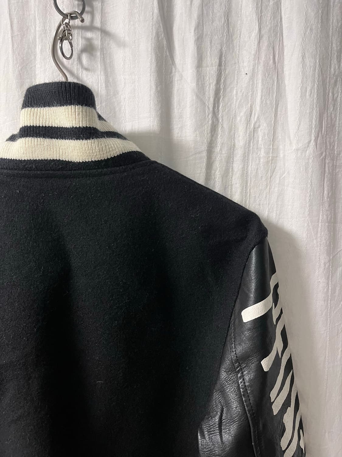 Archive Studded Varsity leather Jacket 상품이미지6