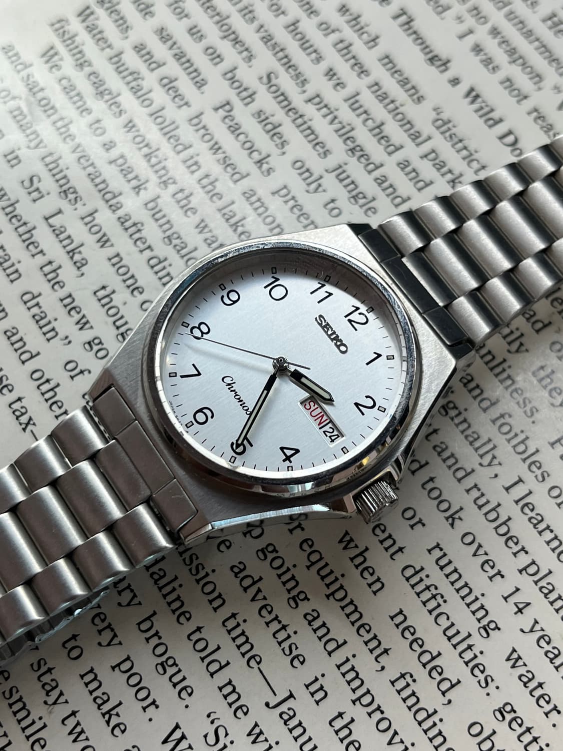 SEIKO CHRONOS 쿼츠 상품이미지2