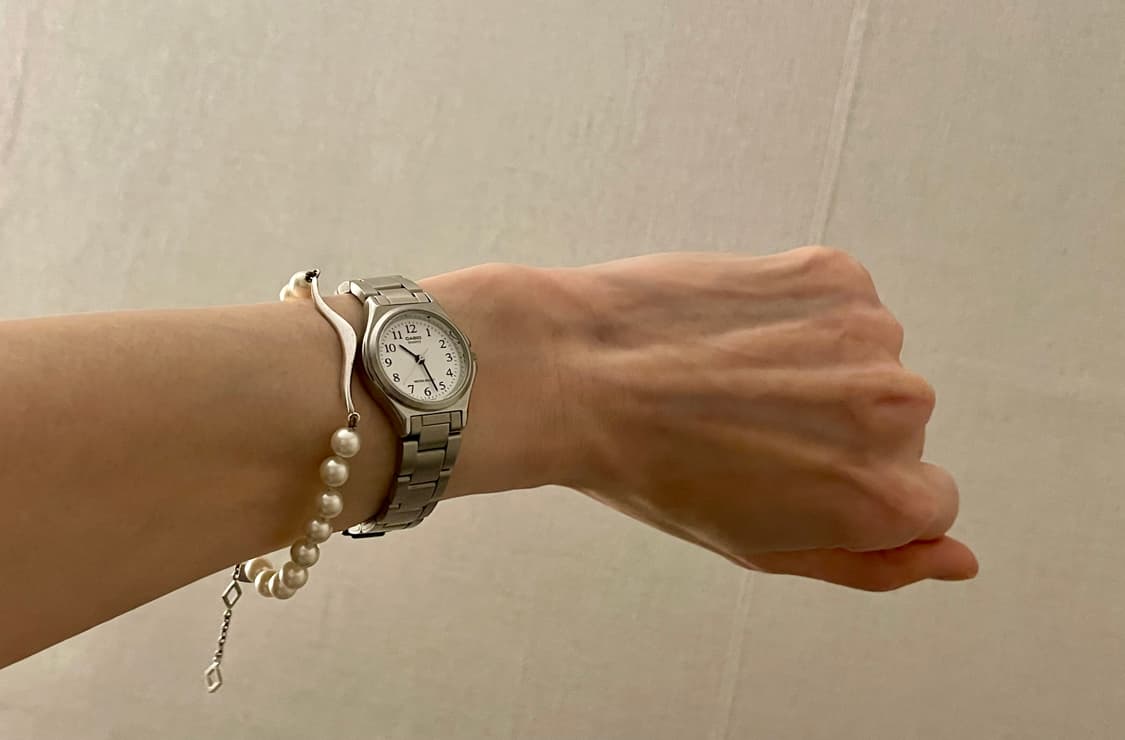 CASIO 카시오 클래식 메탈 워치 (LTP-1130)화이트다이얼  상품이미지8