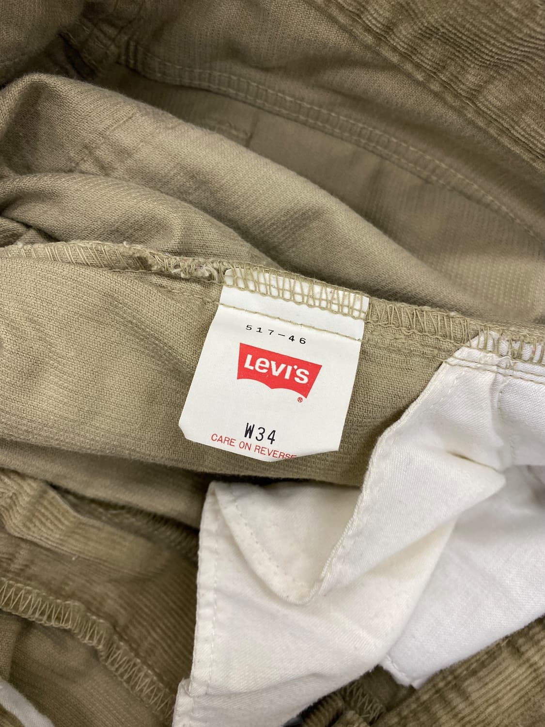 90's 리바이스 517 코듀로이  상품이미지9